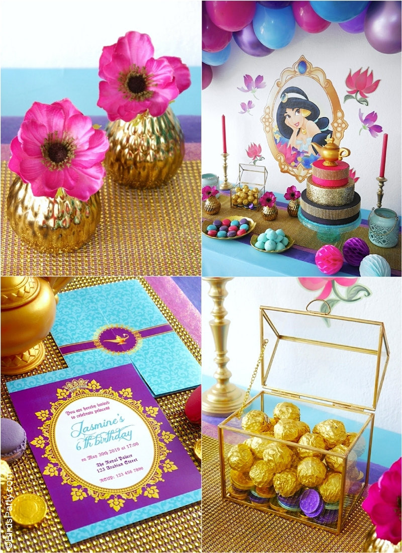 Aladdin Birthday Party
 Princess Jasmine Birthday Party Ideas Party Ideas