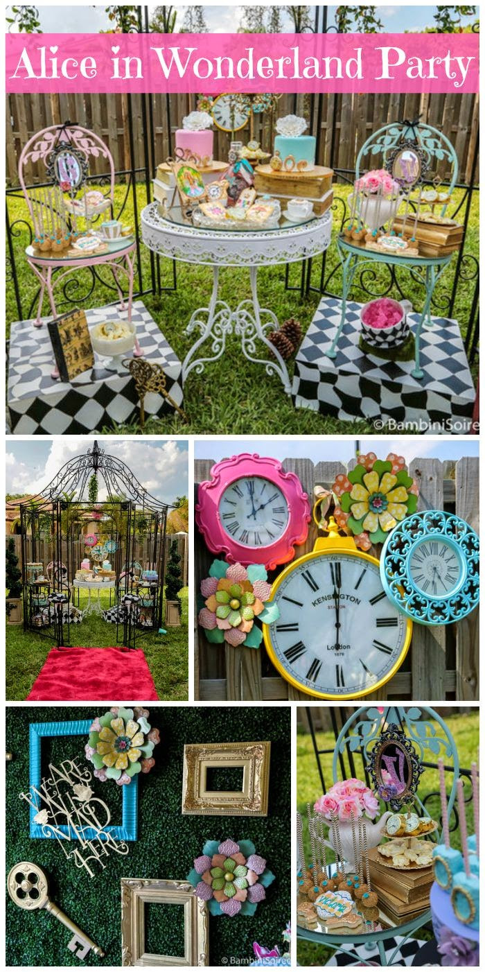 Alice In Wonderland Birthday Party Decorations
 34 Creative Girl First Birthday Party Themes & Ideas My