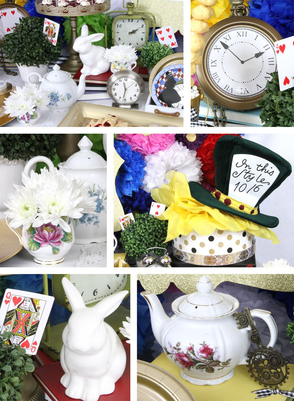 Alice In Wonderland Birthday Party Decorations
 Alice In Wonderland Party Ideas