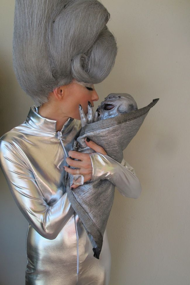 Alien Costume DIY
 23 best space costumes images on Pinterest