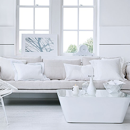 All White Living Room Ideas
 All Shades White 30 Beautiful Living Room Designs