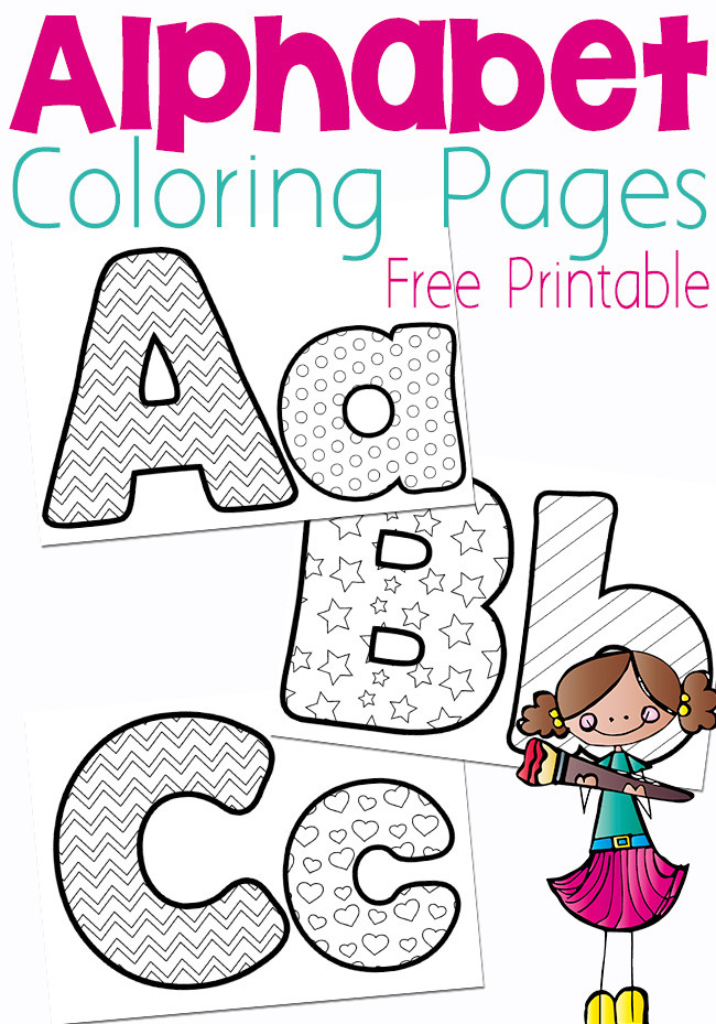 Alphabet Coloring Book Printable
 Free Printable Alphabet Coloring Pages Money Saving Mom