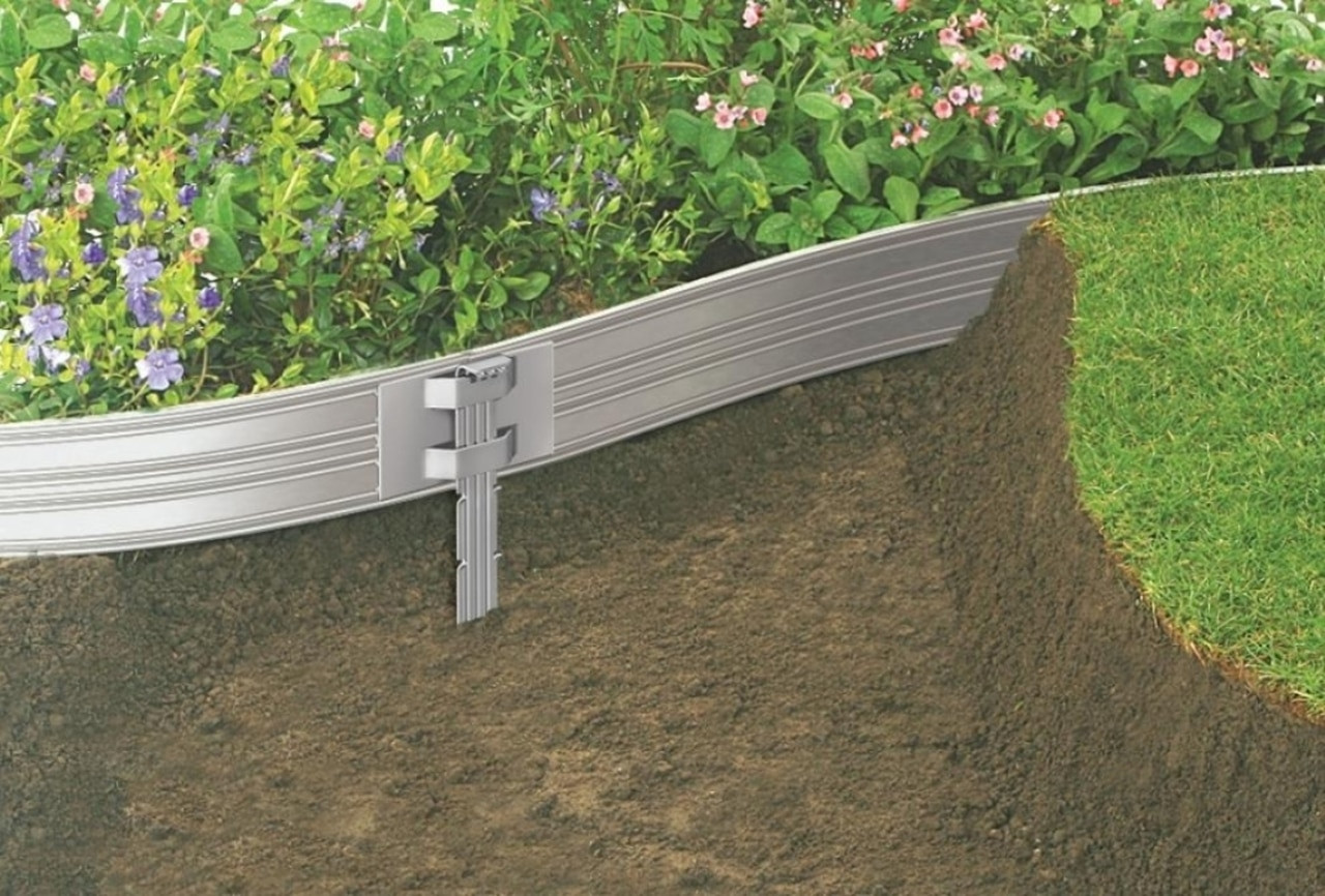 Aluminum Landscape Edging
 Sure Loc 1 8" x 4" x 8 Professional Aluminum Landscape