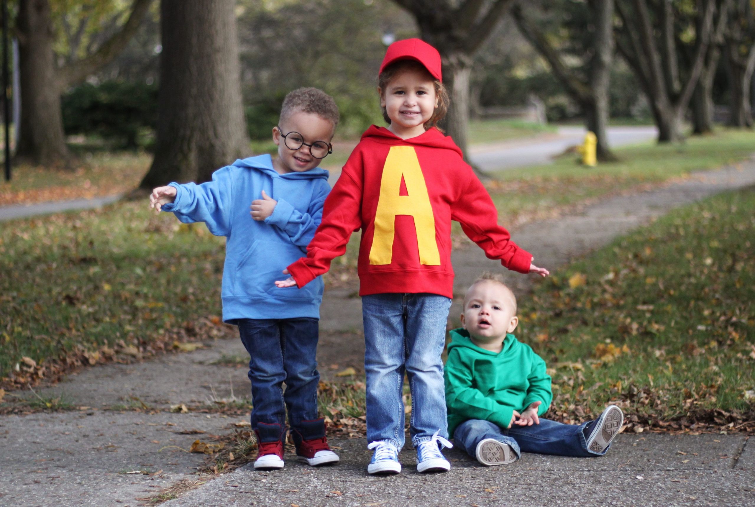 Alvin And The Chipmunks DIY Costume
 ALVIN Halloween 2017 MidKid Mama