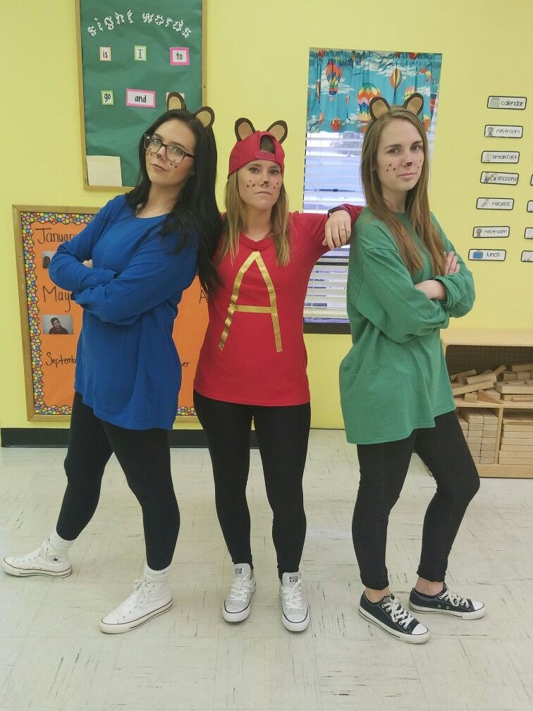 Alvin And The Chipmunks DIY Costume
 Pin on clothes