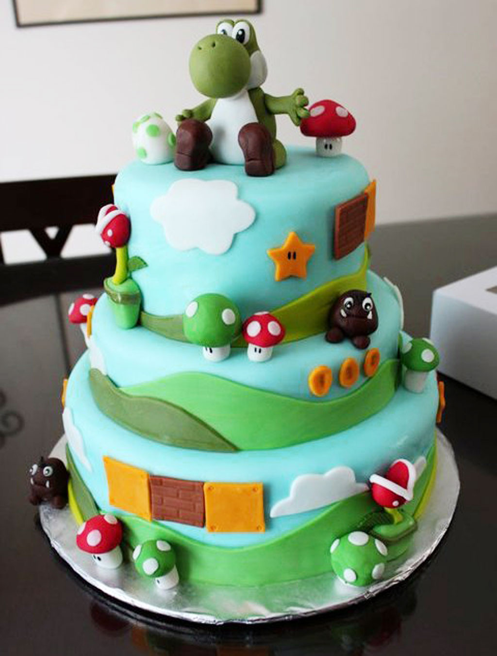 Amazing Birthday Cakes
 Amazing Yoshi Birthday Cake Birthday Cake Cake Ideas by