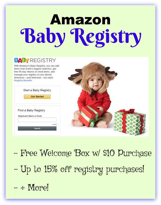 Amazon Baby Gift Registry
 Amazon Baby Registry & Freebies Free Wel e Box Gift