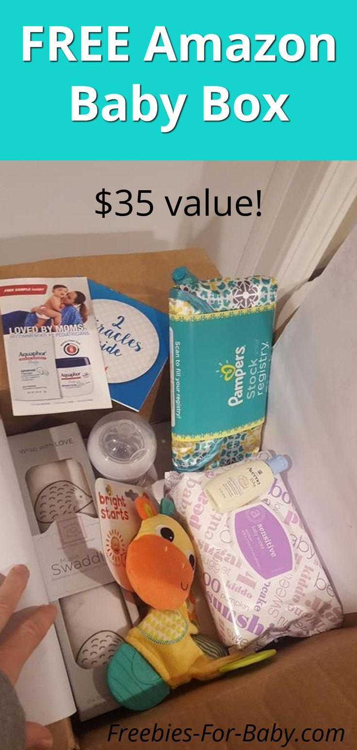 Amazon Baby Registry Gift
 FREE Amazon Baby Registry Wel e Box $35 value