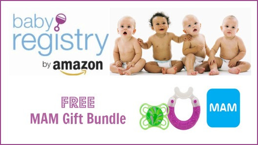 Amazon Prime Baby Gift Registry
 Amazon Prime Members FREE MAM Gift Bundle With Baby