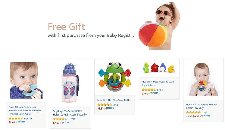 Amazon Prime Baby Gift Registry
 Amazon Prime Baby Registry Promotion Free Baby Wel e