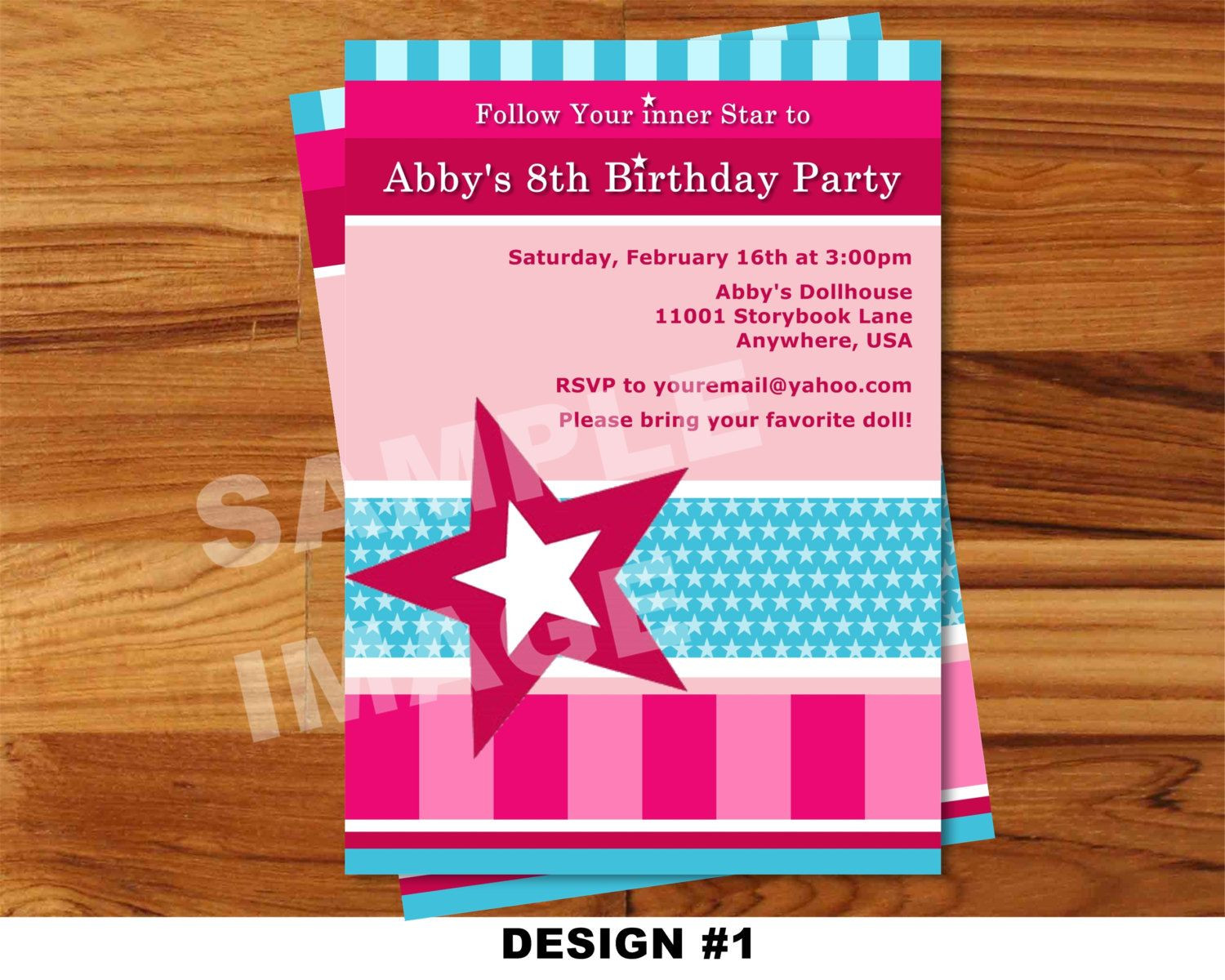 American Girl Birthday Party Invitations
 American Girl Birthday Invitations Free Printable