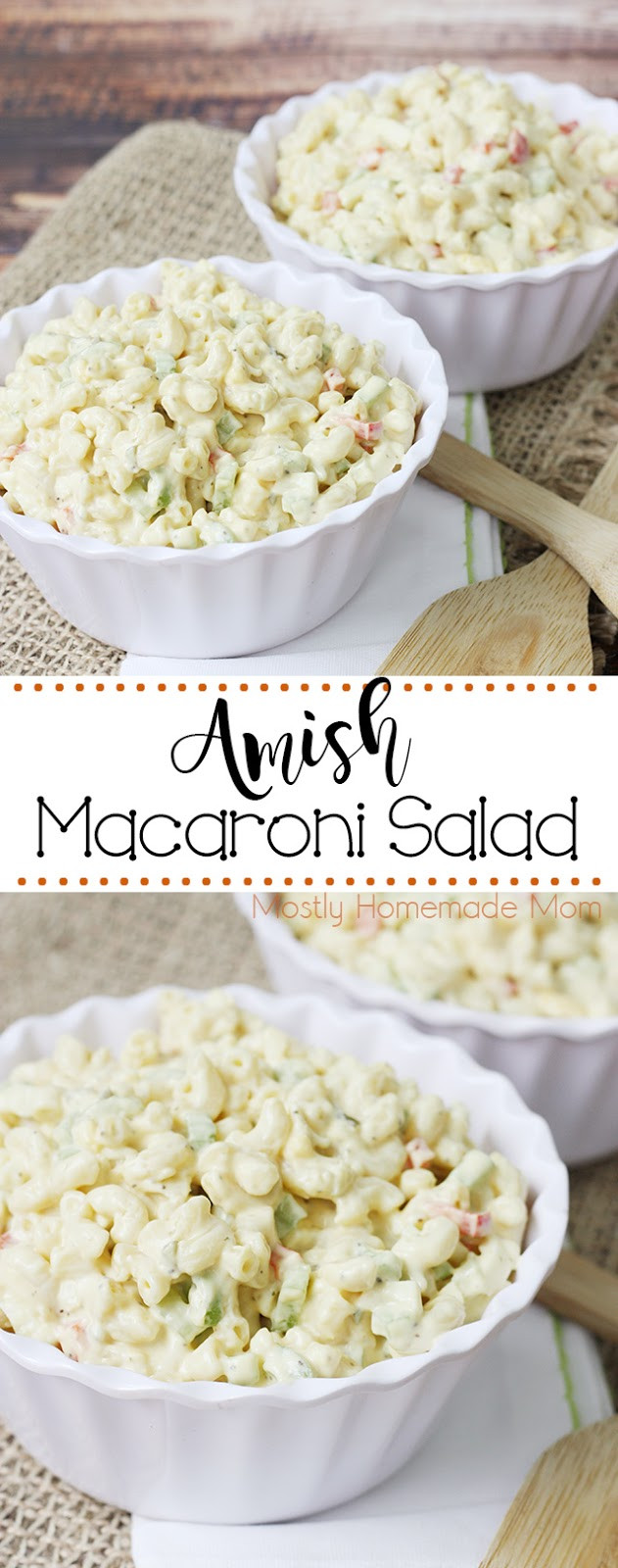 Amish Macaroni Salad Recipe
 Amish Macaroni Salad