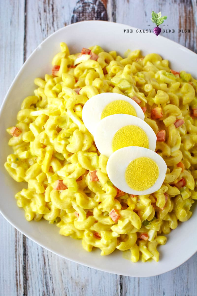 Amish Macaroni Salad Recipe
 Tangy Amish Macaroni Salad Recipe with Boiled Eggs and