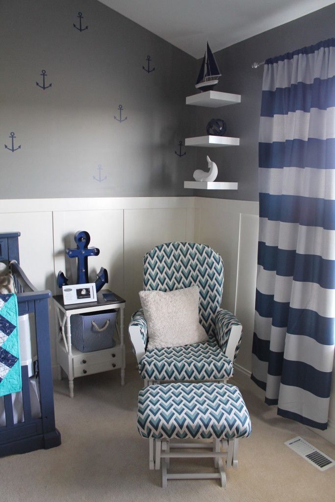 Anchor Baby Room Decor
 10 Best images about Nautical Nursery Ideas on Pinterest