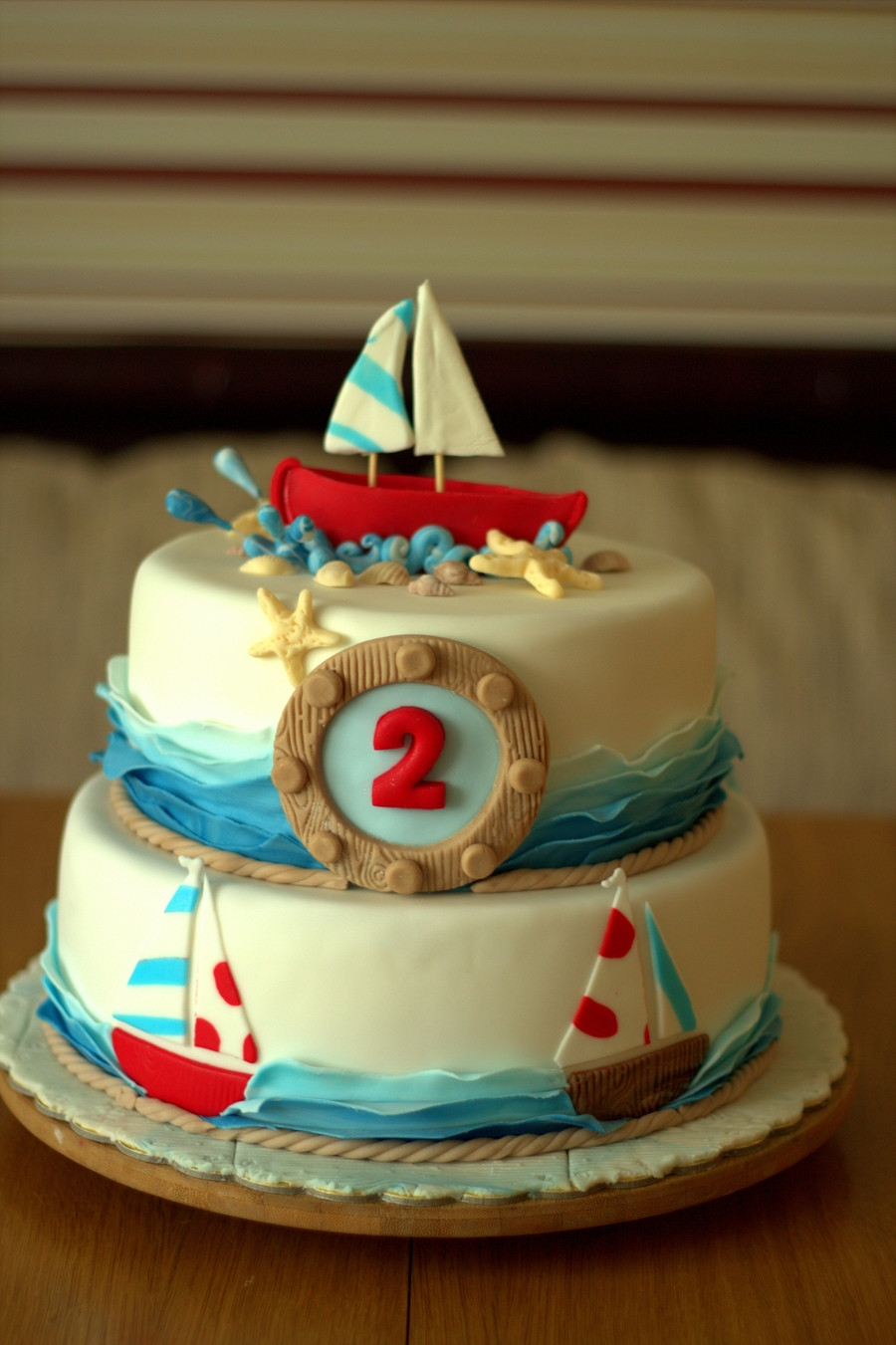 Anchor Birthday Cakes
 Nautical Birthday Cake CakeCentral