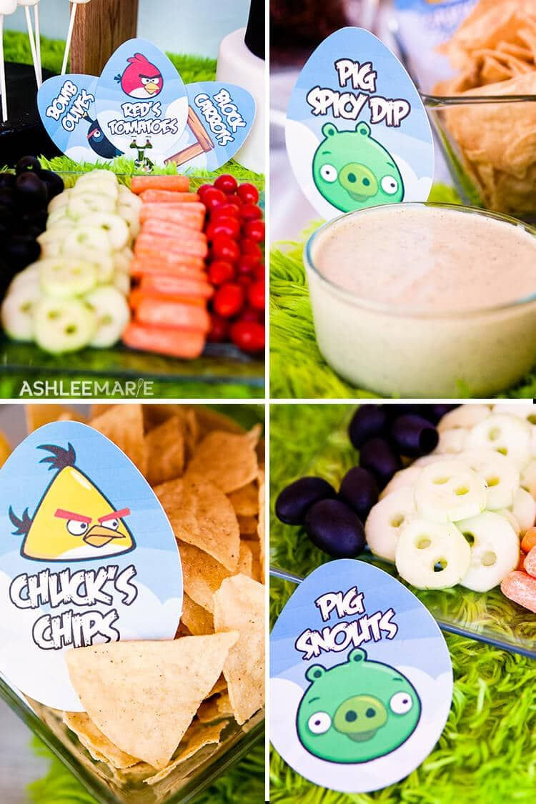 Angry Birds Party Food Ideas
 Angry Birds Birthday Party