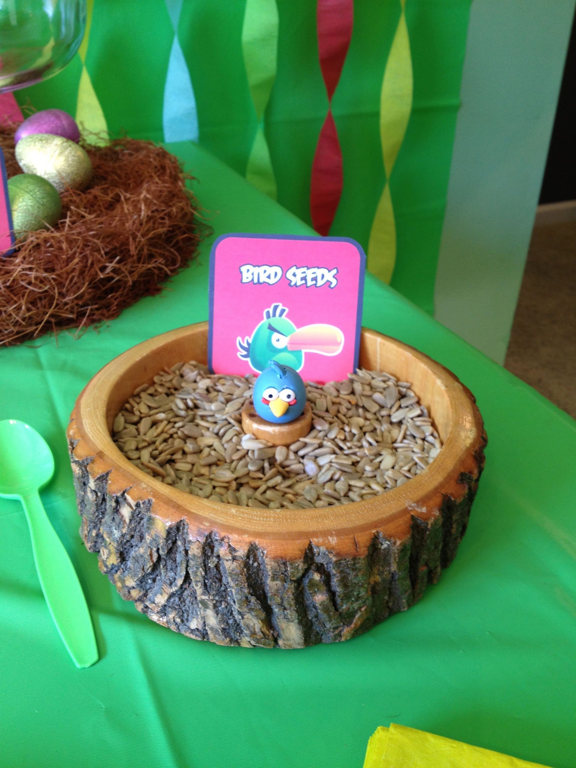 Angry Birds Party Food Ideas
 Angry Birds party food rd seed