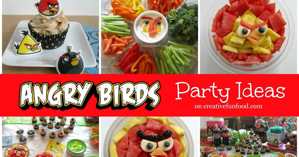 Angry Birds Party Food Ideas
 Creative Food Angry Birds Birthday Party Ideas