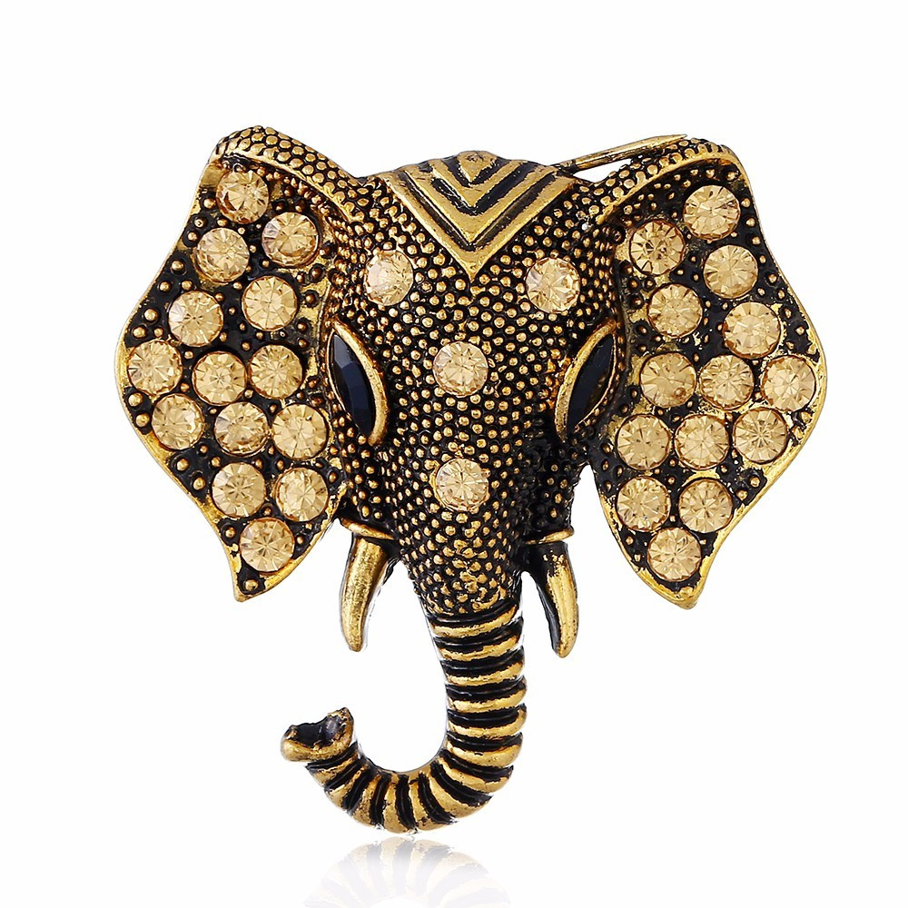 Animal Brooches Aliexpress Buy Best Deal Fashion Vintage Elephant