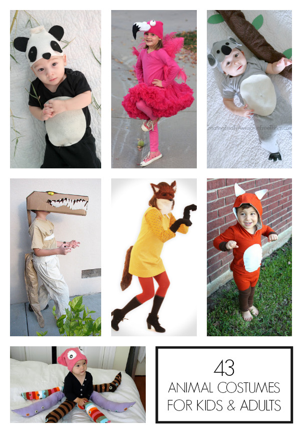 Animal Costumes For Adults DIY
 Homemade animal costumes C R A F T