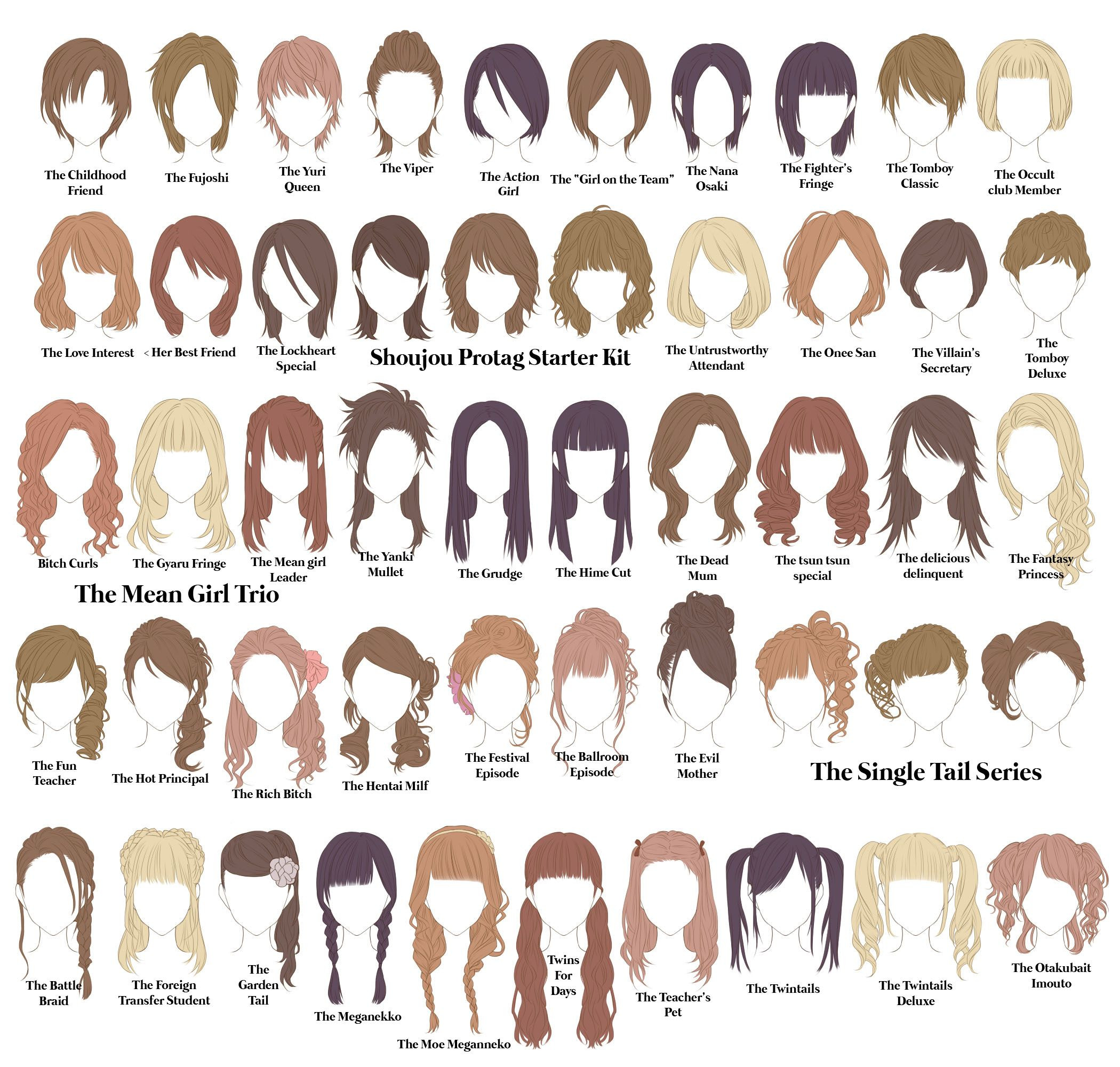 Anime Dead Mom Hairstyle
 Tag urself I m "the dead mother"