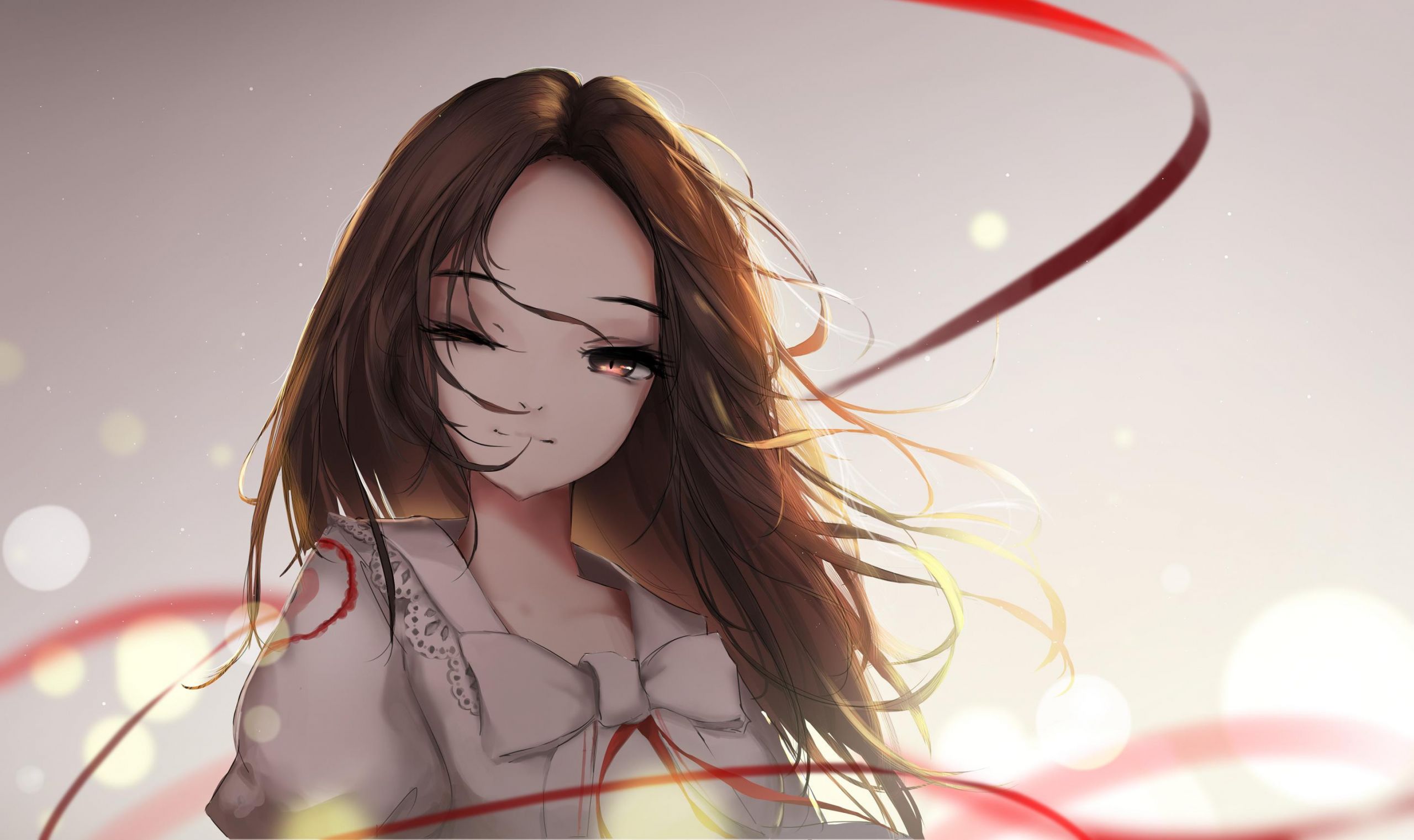 Anime Hairstyles Long
 Long Hair Anime Girl Wallpapers Wallpaper Cave