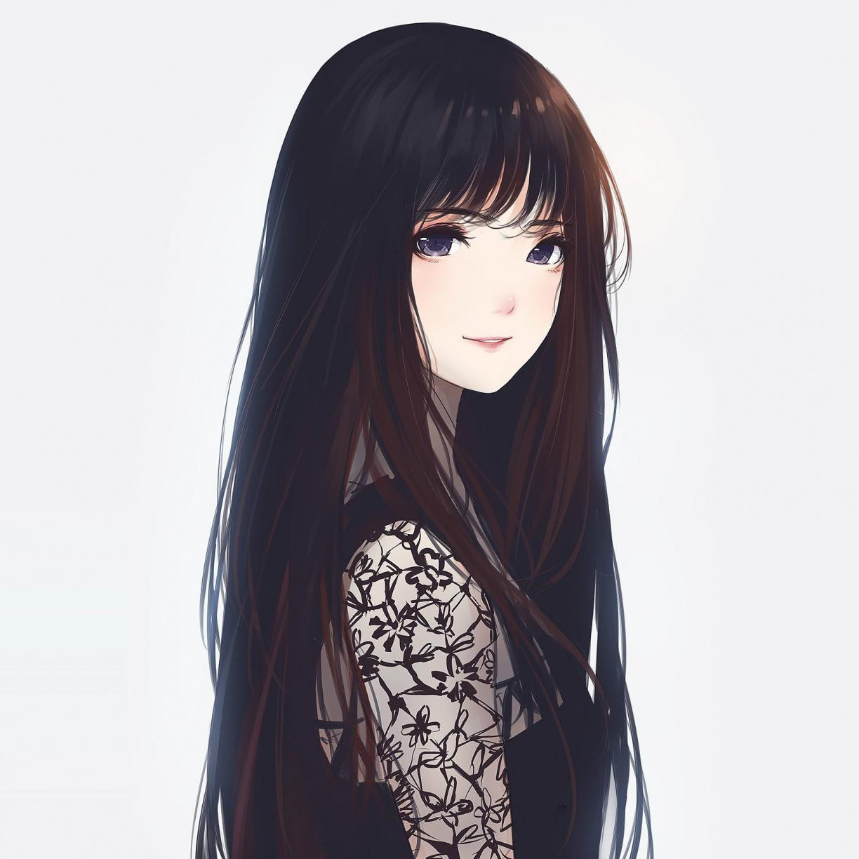 Anime Hairstyles Long
 Long Hair Anime Girl Wallpapers Wallpaper Cave