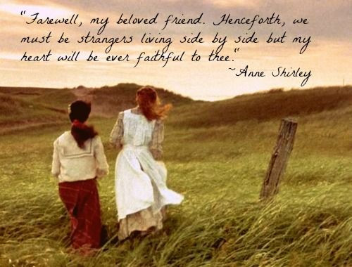 Anne Of Green Gables Friendship Quotes
 Anne And Diana Quotes QuotesGram