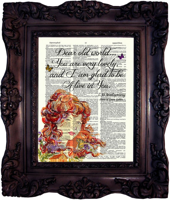 Anne Of Green Gables Friendship Quotes
 Anne of Green Gables Quote Best Friend Gift Anne Shirley Quote