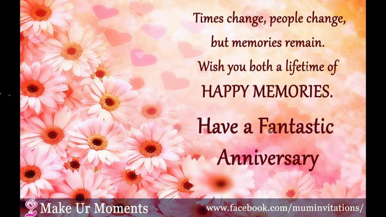 Anniversary Quotes For A Couple
 BEST HAPPY ANNIVERSARY WISHES FOR COUPLE
