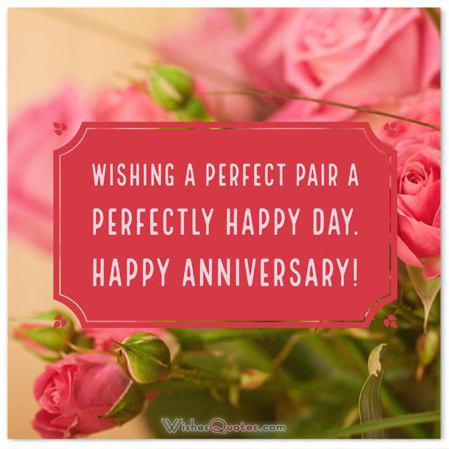 Anniversary Quotes For A Couple
 Anniversary Wishes for Couples Friends Parents Brother
