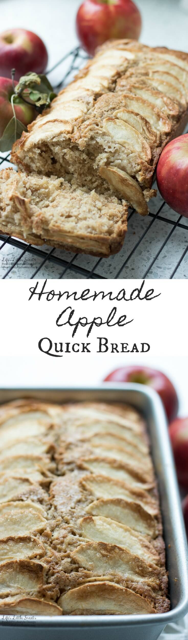 Apple Quick Bread
 Homemade Apple Quick Bread