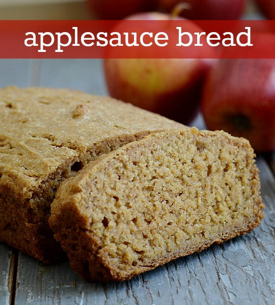 Applesauce Bread Recipe
 The Best Applesauce Bread Recipe Perfect Healthy Fall Snack