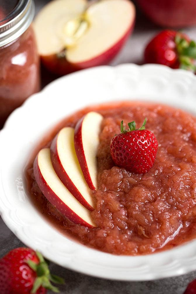 Applesauce Recipe Instant Pot
 Instant Pot Strawberry Applesauce