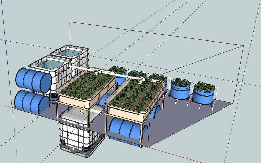 Aquaponic DIY Plans
 Backyard aquaponics aquaculture video Here