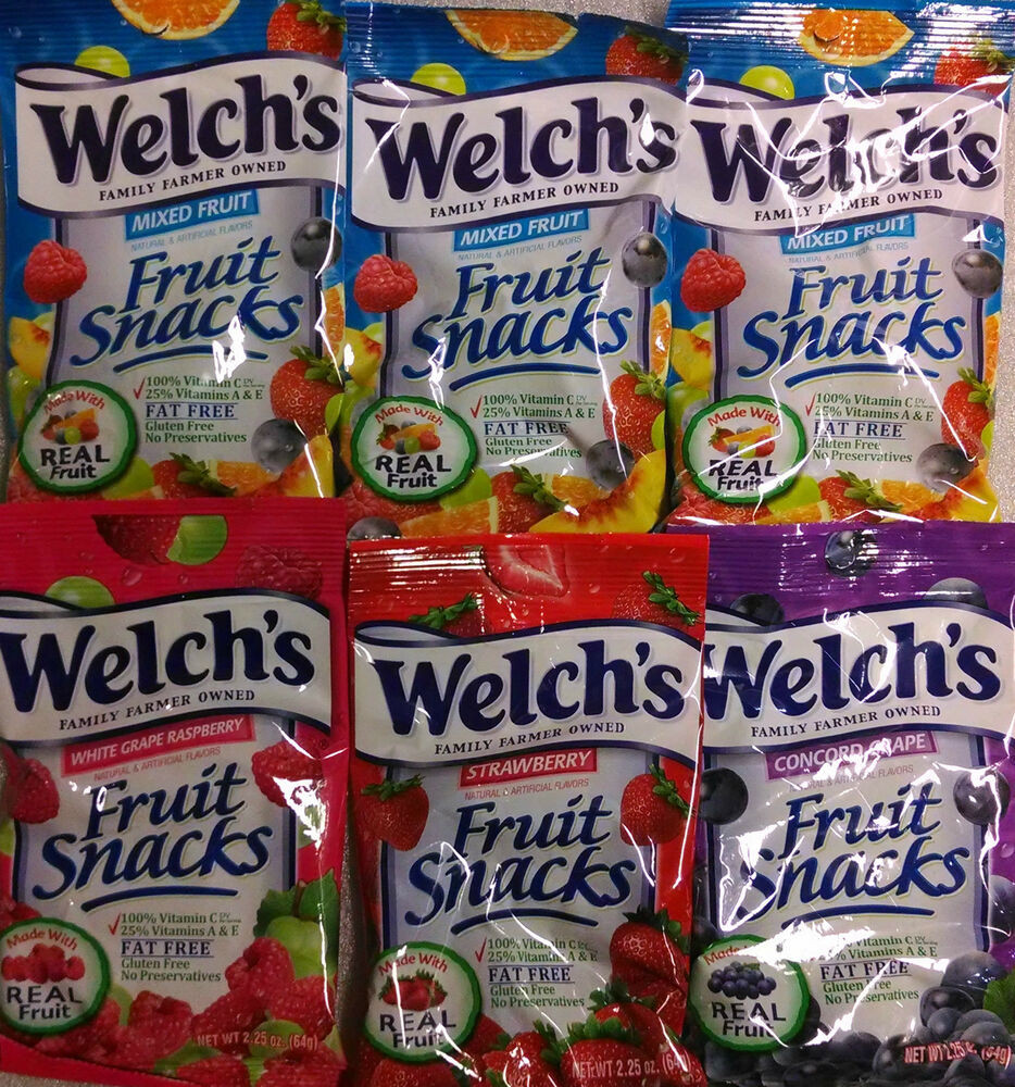 Are Welch'S Fruit Snacks Healthy
 WELCH S FRUIT SNACKS 32 2 25 oz BAGS