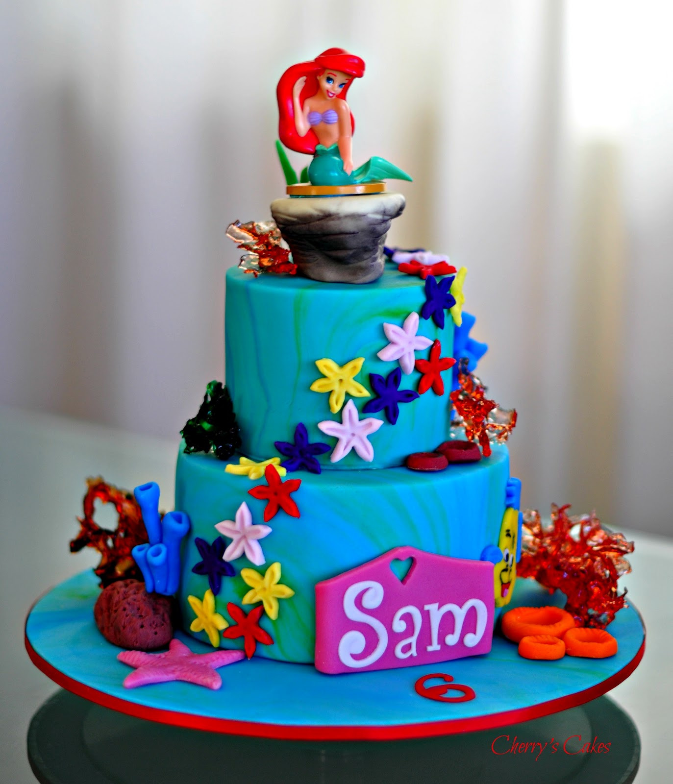 Ariel Birthday Cakes
 Cherry s Cakes Disney s Ariel