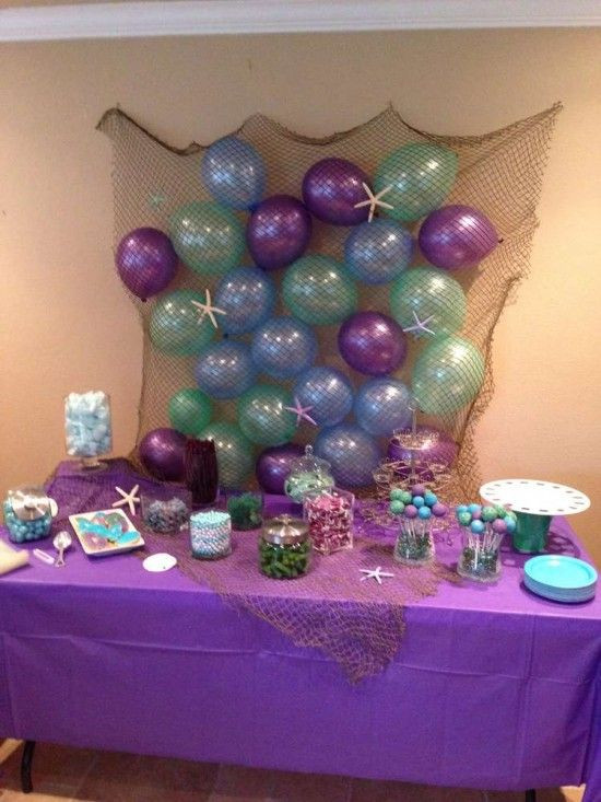 Ariel Birthday Party Ideas
 Princess Ariel Themed Birthday Party