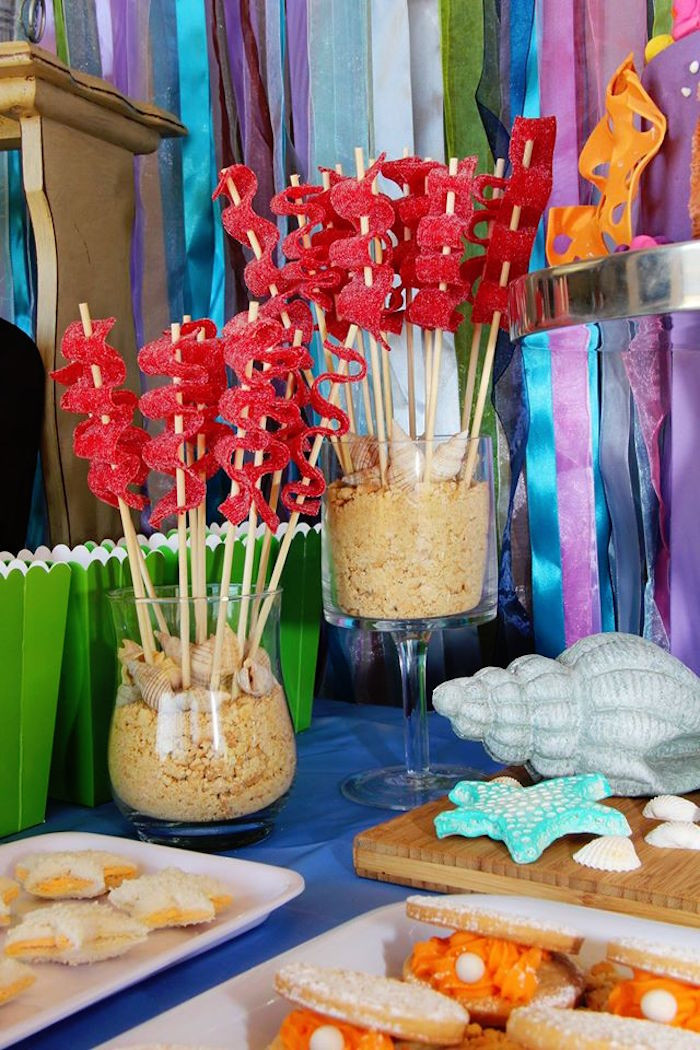 Ariel Birthday Party Ideas
 Kara s Party Ideas Ariel The Little Mermaid Birthday