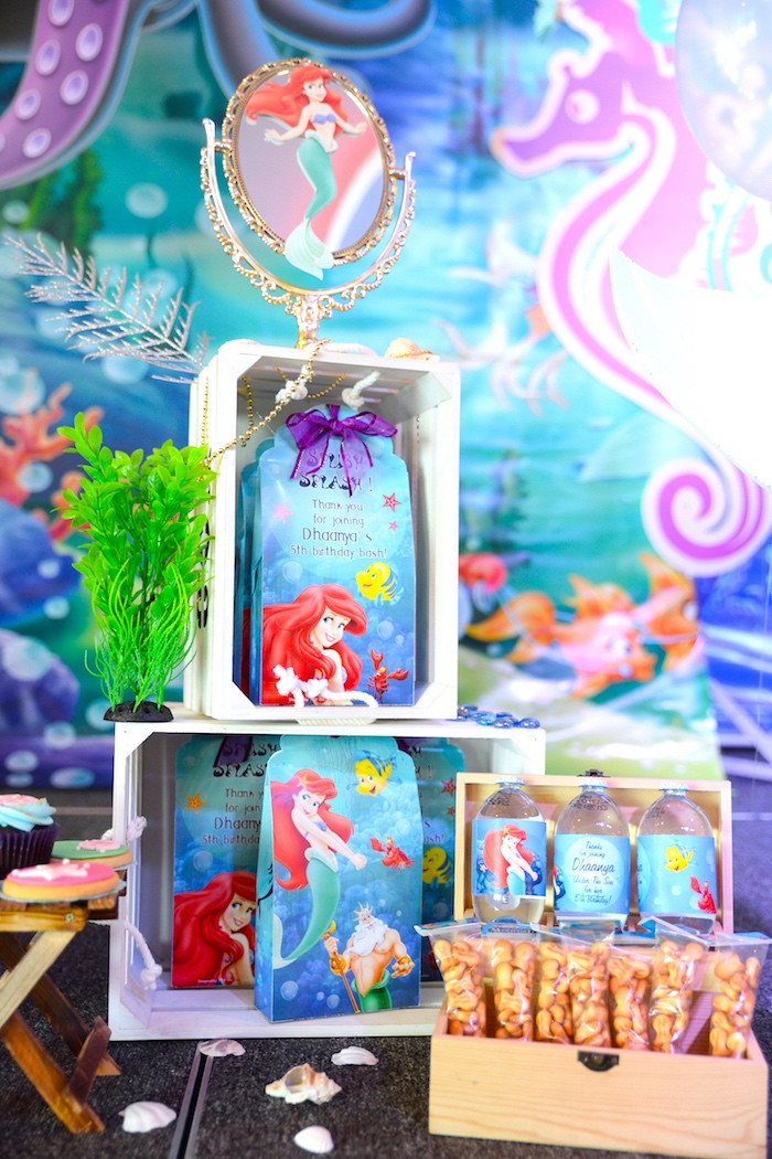 Ariel Birthday Party Ideas
 Kara s Party Ideas Ariel the Little Mermaid Birthday Party