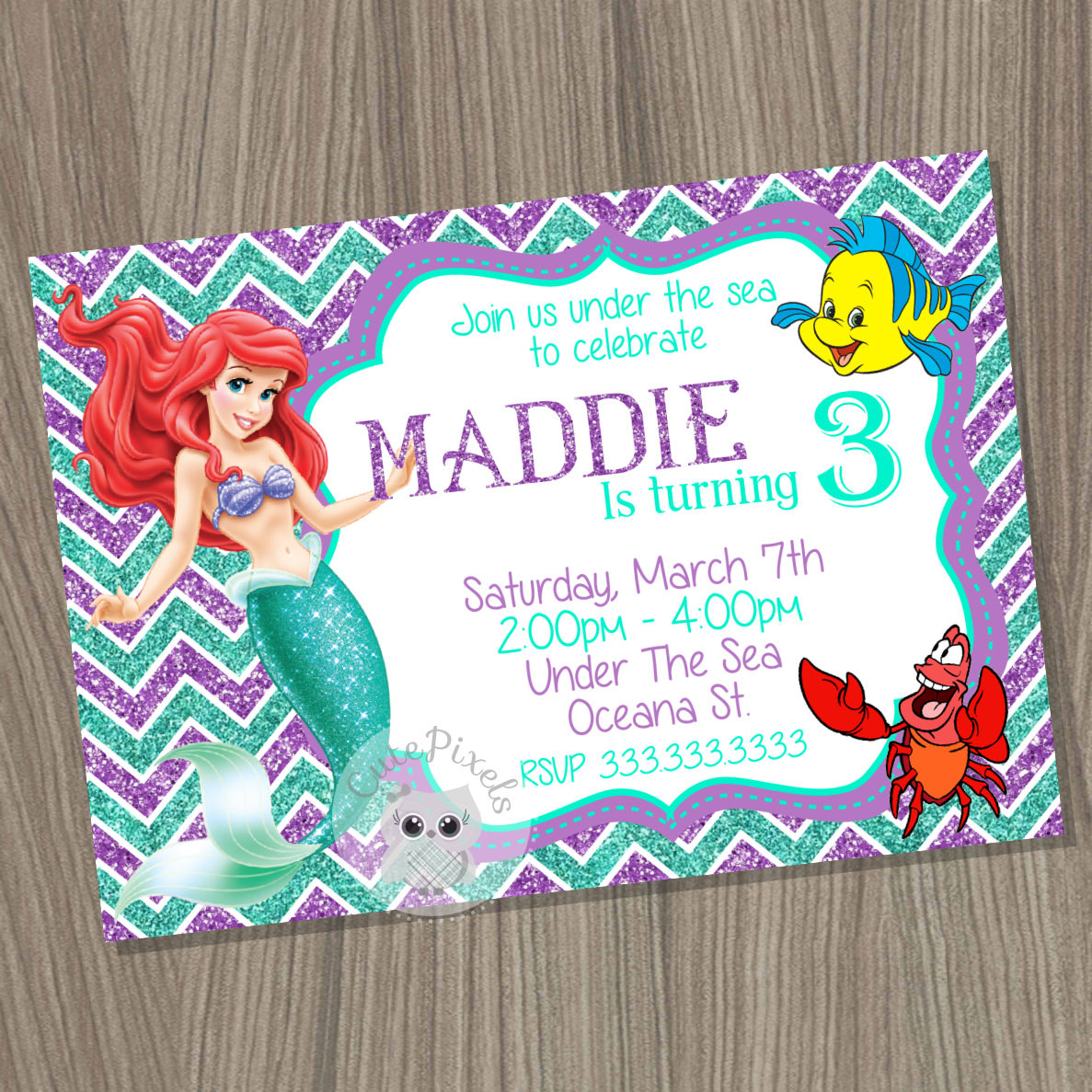 Ariel Birthday Party Ideas
 Little Mermaid Ariel Birthday Party Kids Birthday Parties