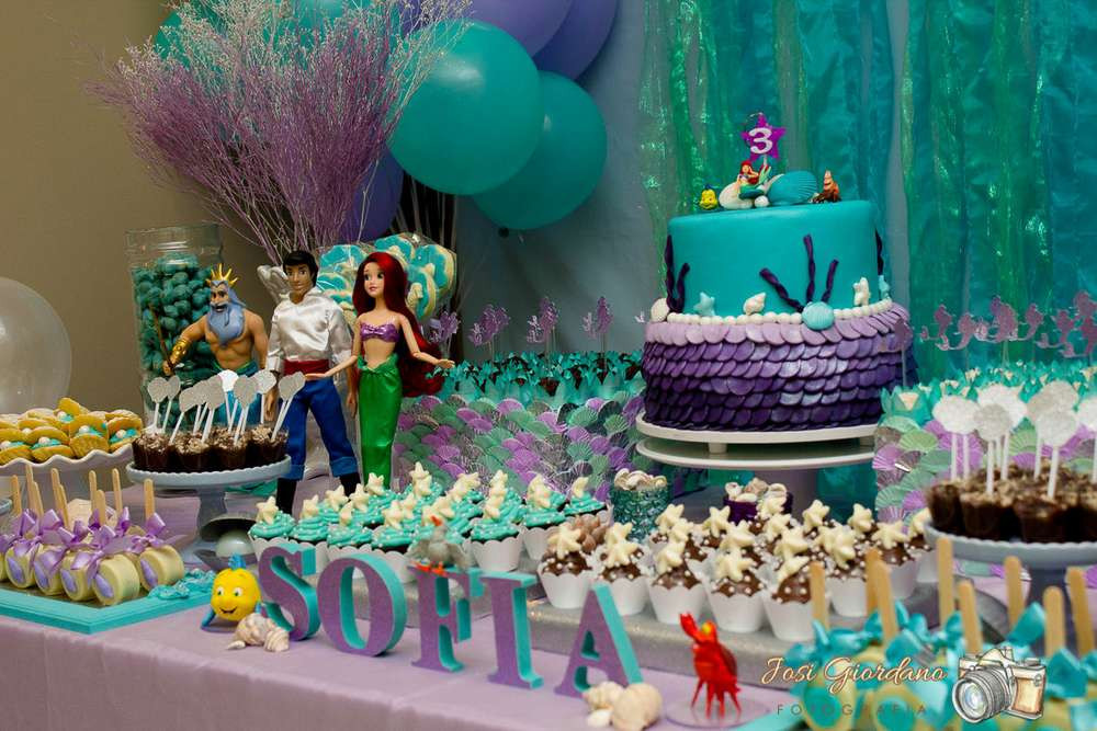 Ariel Birthday Party Ideas
 The Little Mermaid Birthday Party Ideas