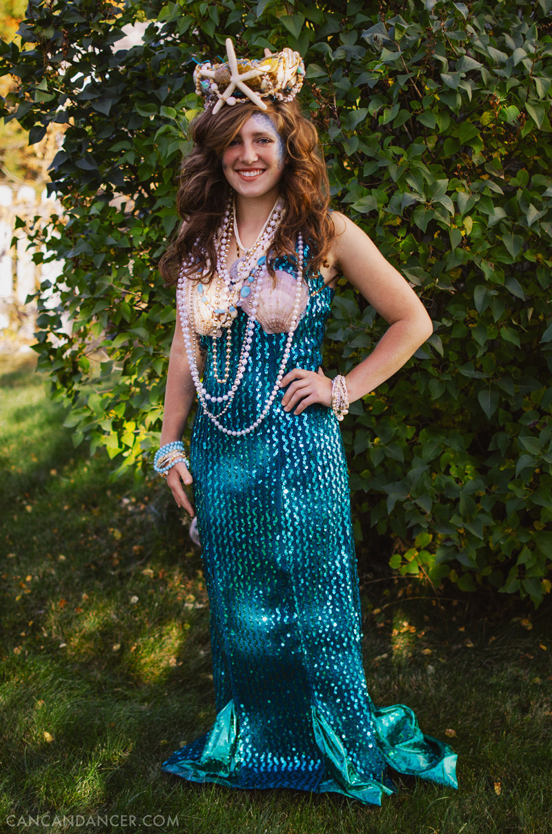 Ariel Costume DIY
 DIY Halloween Costume 2 – Mermaid