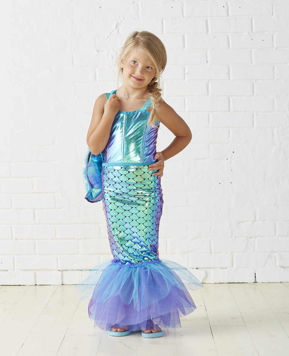 Ariel Costume DIY
 Mermaid Costume Kids Halloween Costumes