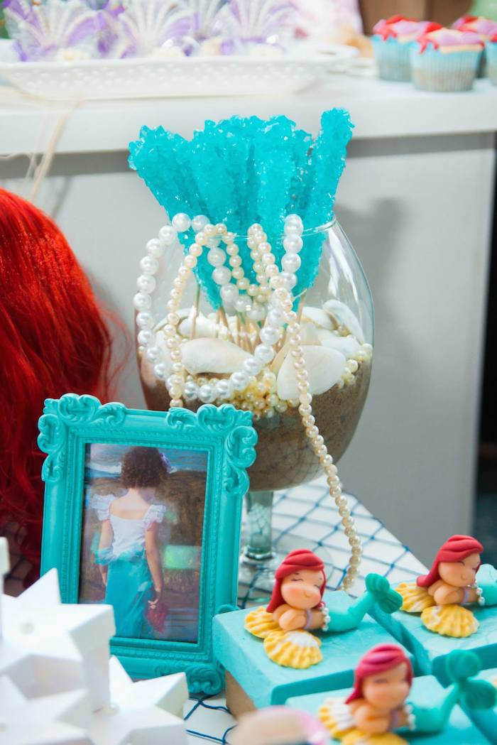 Ariel Mermaid Party Ideas
 Kara s Party Ideas The Little Mermaid Themed Birthday