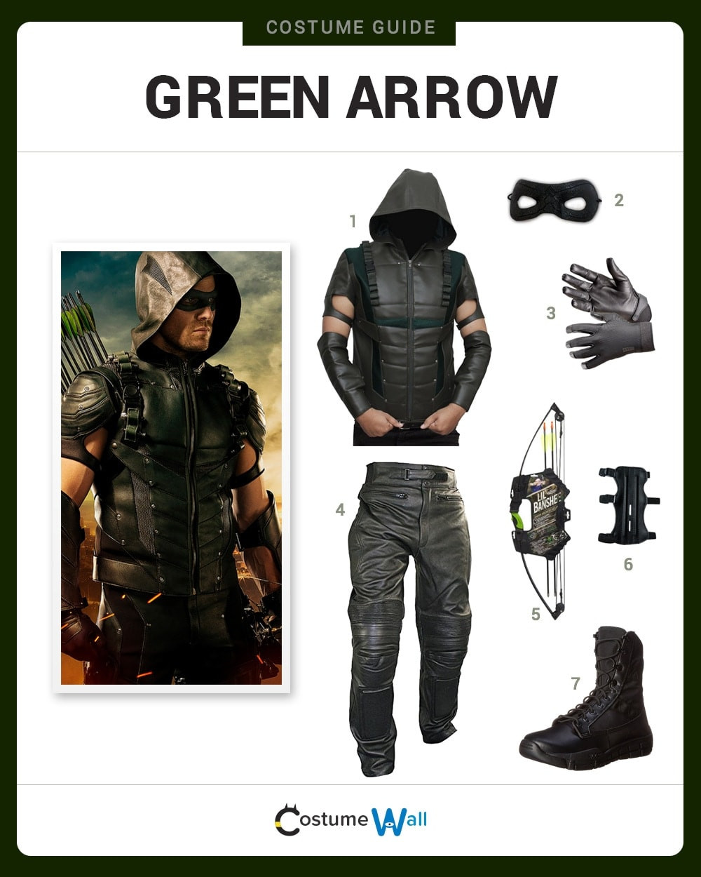 Arrow Costume DIY
 Dress Like Green Arrow Costume DIY Outfit