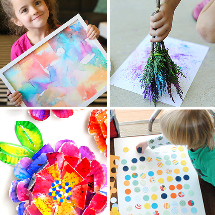 Art Activities For Adults
 20 kid art projects pretty enough to frame It s Always