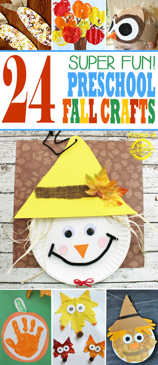 Art And Craft For Preschool
 24 Super Fun Preschool Fall Crafts