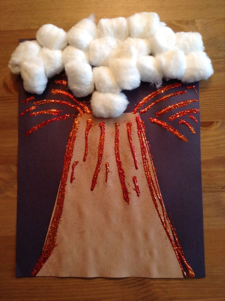 Art And Craft For Preschool
 V is for Volcano Craft Preschool Craft Letter of the