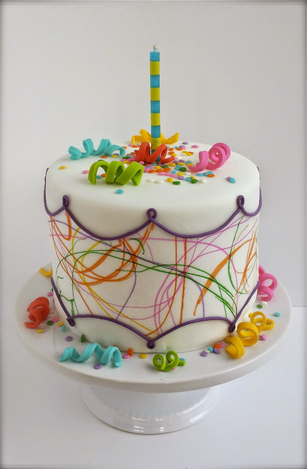 Art Birthday Cake
 Cake Blog Toddler Art Birthday Cake
